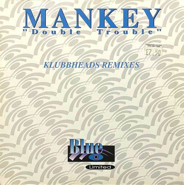 Mankey : Double Trouble (Klubbheads Remixes) (10", Blu)