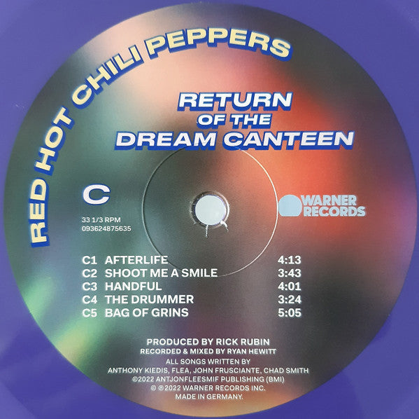 Red Hot Chili Peppers : Return Of The Dream Canteen (2xLP, Album, Ltd, Pur)