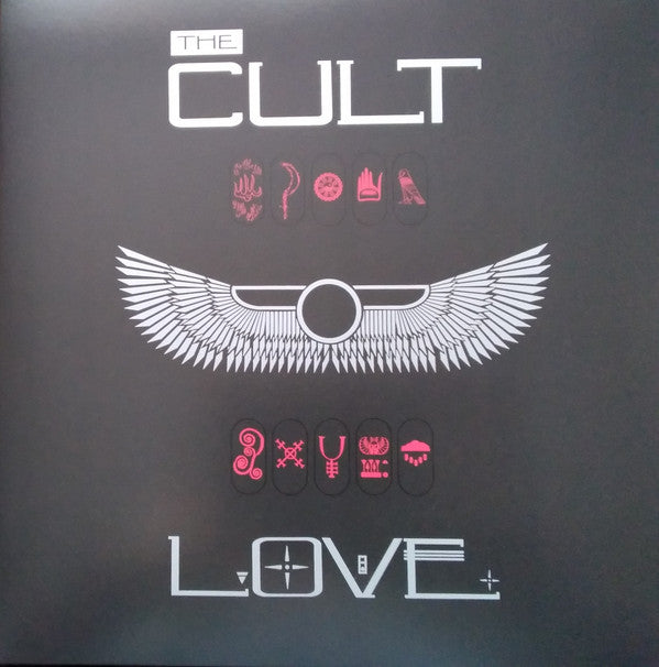 The Cult : Love (LP, Album, RE, Red)