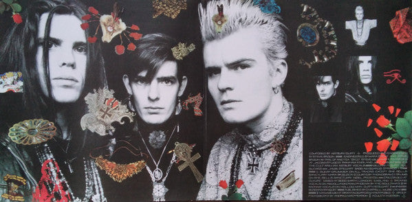 The Cult : Love (LP, Album, RE, Red)