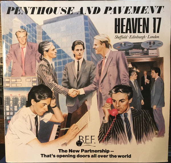 Heaven 17 : Penthouse And Pavement (LP, Album)