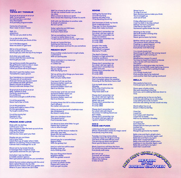 Red Hot Chili Peppers : Return Of The Dream Canteen (2xLP, Album, Ltd, Vio)