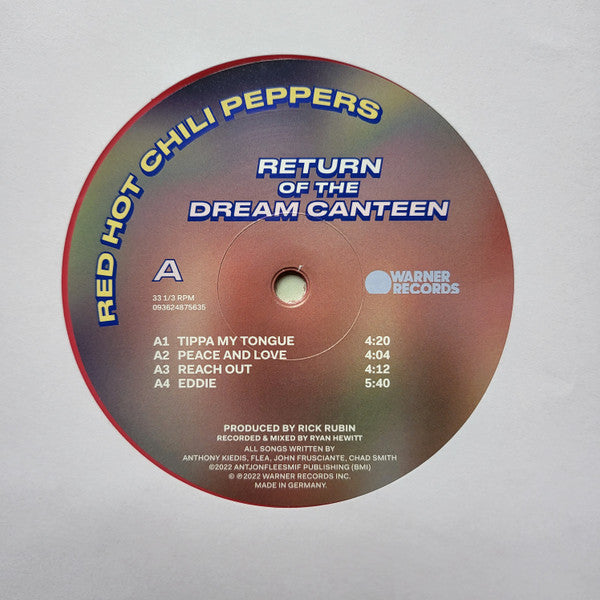 Red Hot Chili Peppers : Return Of The Dream Canteen (2xLP, Album, Ltd, Pin)