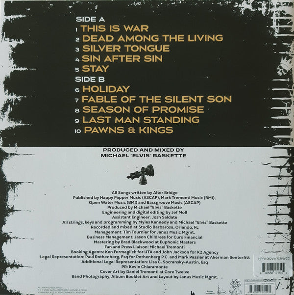 Alter Bridge : Pawns & Kings (LP, Album, Ltd, Cle)
