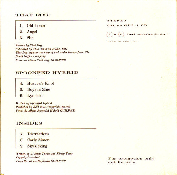 Various : Guernica (CD, Promo, Smplr)