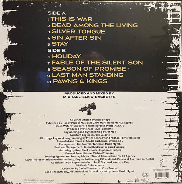 Alter Bridge : Pawns & Kings (LP, Album, Ltd, Whi)