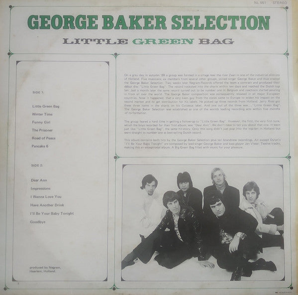 George Baker Selection : Little Green Bag (LP, Album)