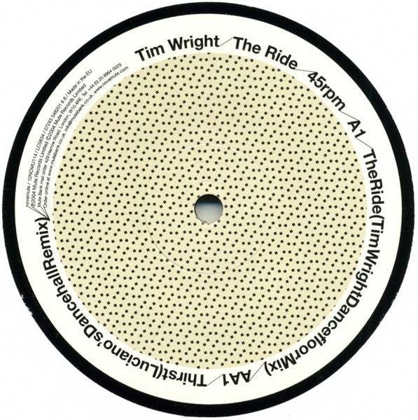 Tim Wright : The Ride (12")