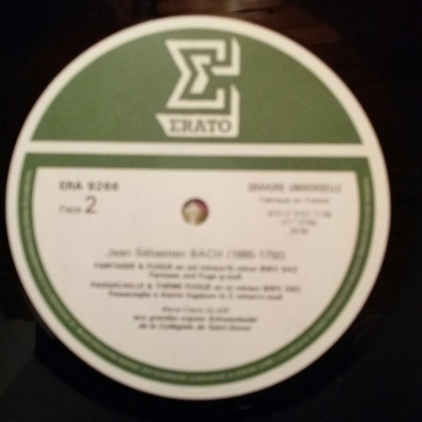 Johann Sebastian Bach - Marie-Claire Alain : Toccata & Fugue En Ré Mineur / D Minor / D-Moll BWV 565 — Passacaglia En Ut Mineur / C Minor / C-Moll BWV 582 (LP, Album, Ltd, Gat)