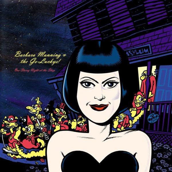 Barbara Manning & The Go-Luckys! : One Starry Night At The Shop (LP, Album, Ltd, Pic)