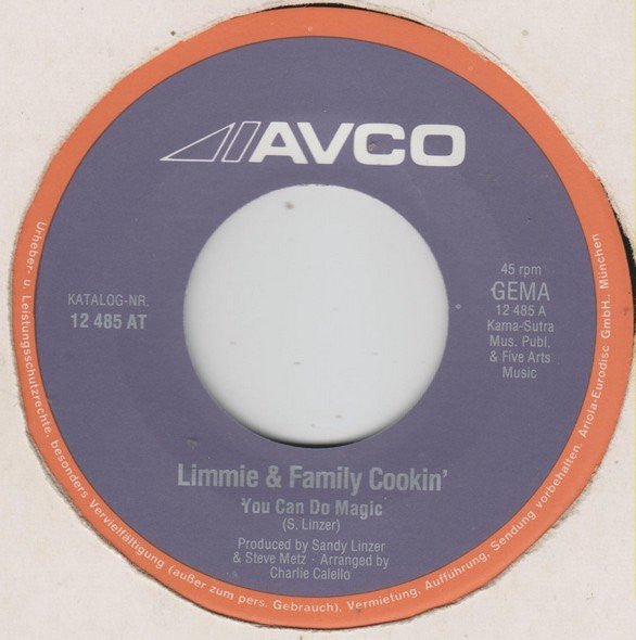Limmie & Family Cookin' : You Can Do Magic (7", Single)