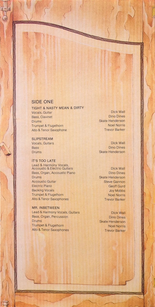 Flasher : Secret In The Cupboard (LP, Album, Red)