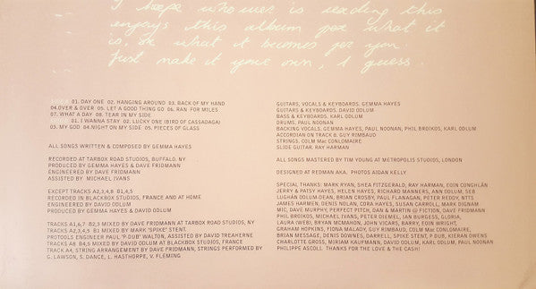 Gemma Hayes : Night On My Side (LP, Album)