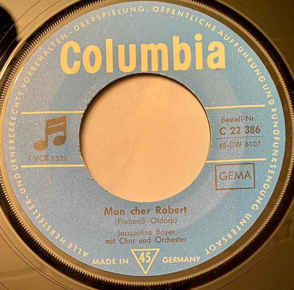 Jacqueline Boyer : Mitsou (7", Single, Mono)