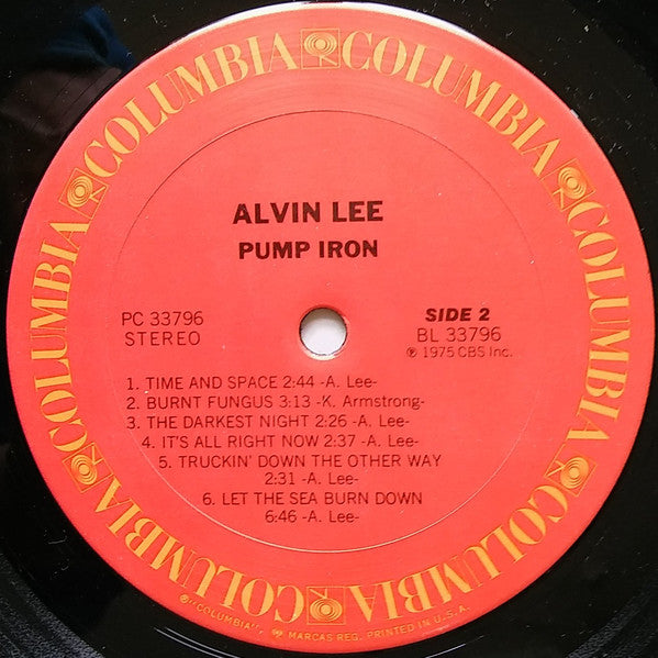 Alvin Lee : Pump Iron! (LP, Album)