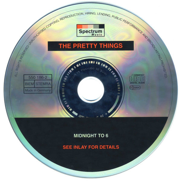 The Pretty Things : Midnight To 6 (CD, Comp)