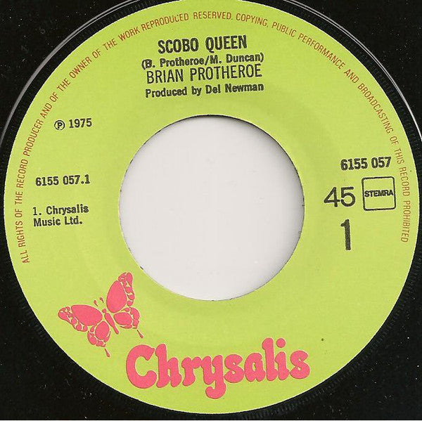 Brian Protheroe : Scobo Queen (7")