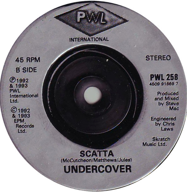 Undercover : I Wanna Stay With You (7", Single)