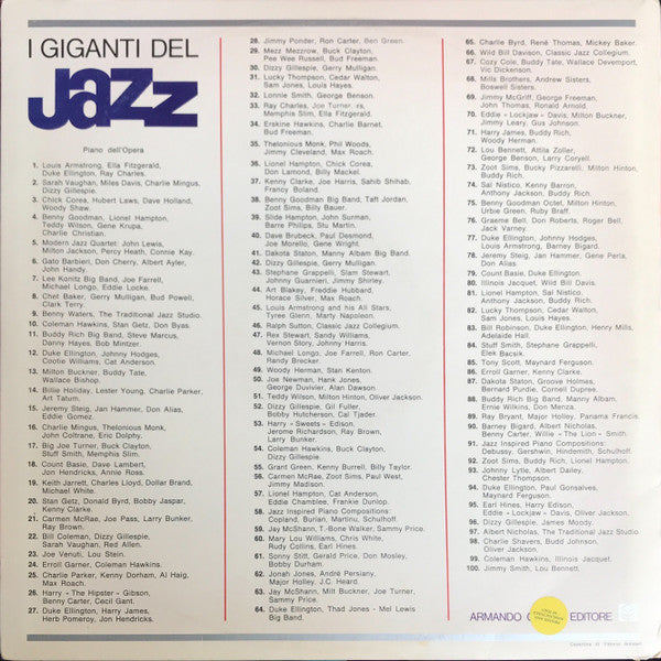 Dizzy Gillespie, Gerry Mulligan : I Giganti Del Jazz Vol. 30 (LP, Comp)