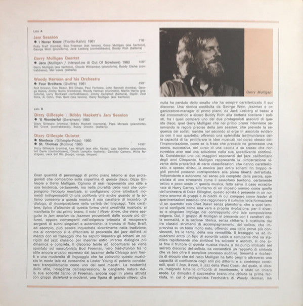 Dizzy Gillespie, Gerry Mulligan : I Giganti Del Jazz Vol. 30 (LP, Comp)