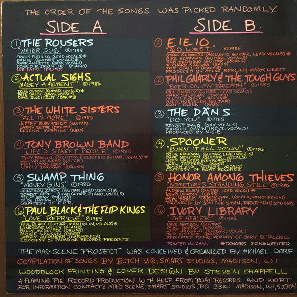 Various : The Mad Scene (LP, Comp)