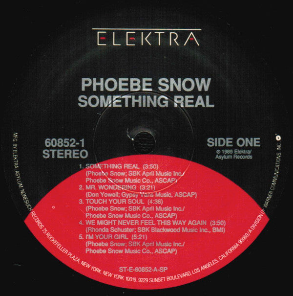 Phoebe Snow : Something Real (LP, Album, Spe)