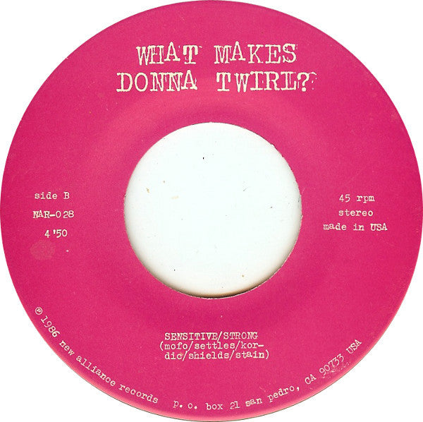 What Makes Donna Twirl? : Amber Skin (7", Single)