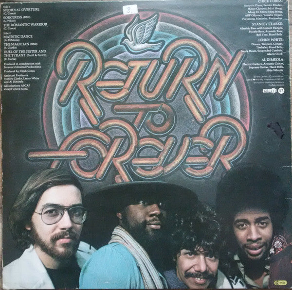 Return To Forever : Romantic Warrior (LP, Album)