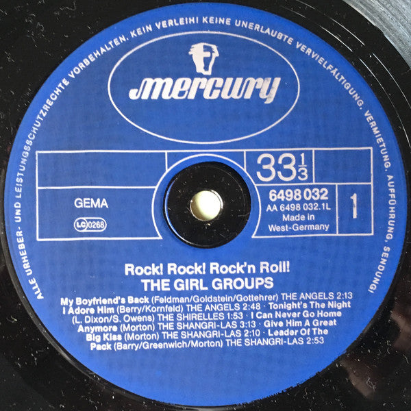 Various : Rock! Rock! Rock 'N' Roll! - The Girl Groups (LP, Comp)