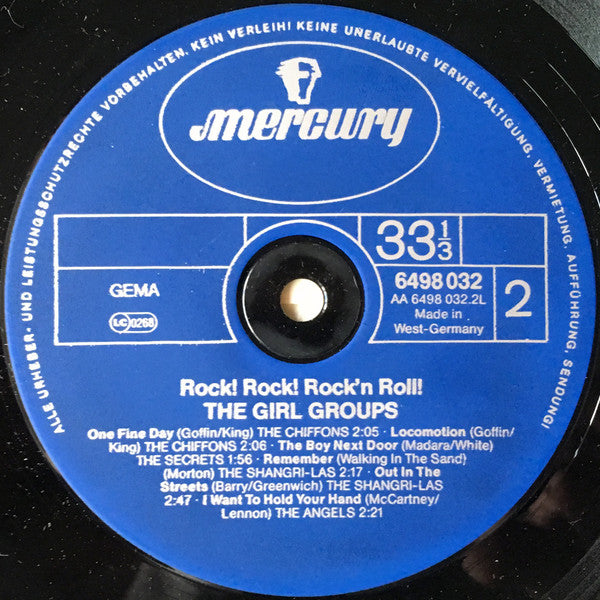 Various : Rock! Rock! Rock 'N' Roll! - The Girl Groups (LP, Comp)