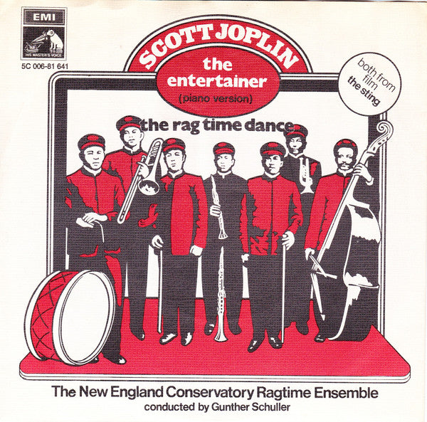The New England Conservatory Ragtime Ensemble : The Entertainer (7")