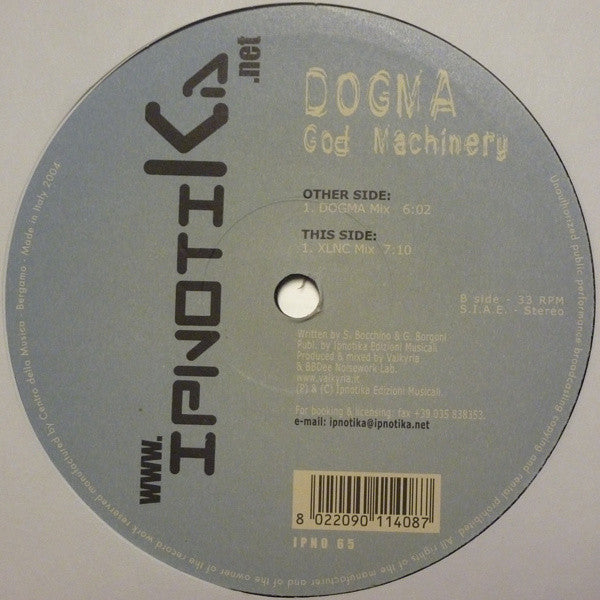 Dogma (2) : God Machinery (12")