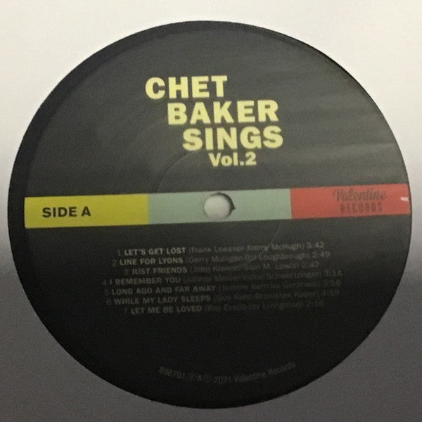 Chet Baker : Chet Baker Sings Vol. 2 (LP, Comp, Ltd)