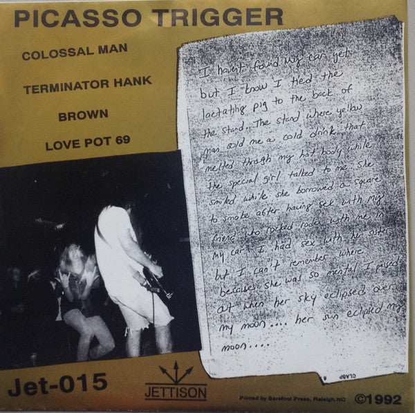 Picasso Trigger : Plutonium (7", EP)