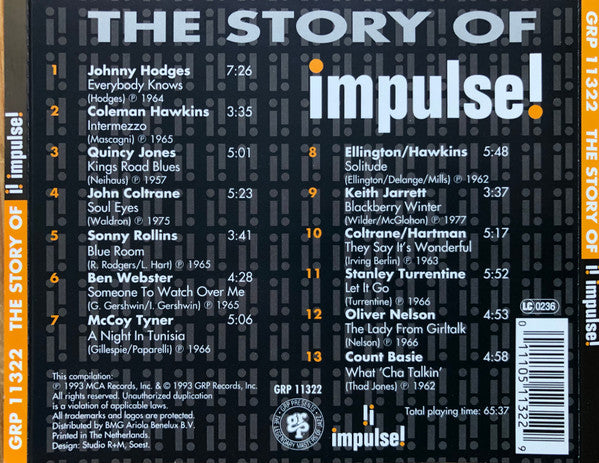 Various : The Story Of Impulse ! (CD, Comp)