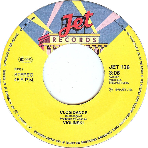 Violinski : Clog Dance (7", Single)