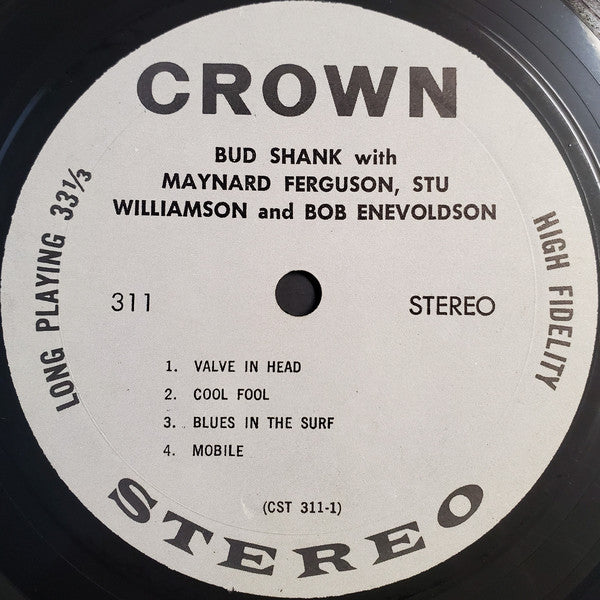 Bud Shank With Maynard Ferguson - Stu Williamson And Bob Enevoldson* : Bud Shank (LP, Album)