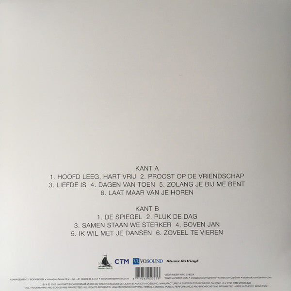 Jan Smit : Boven Jan (LP, Album, Ltd, Ora)