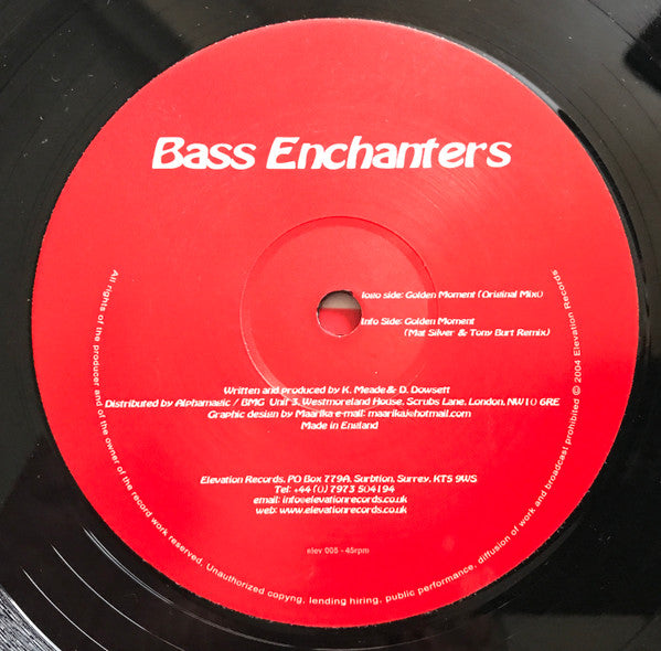 Bass Enchanters : Golden Moment (12")