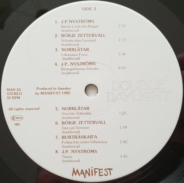 Various : Double Daylight (LP, Comp)