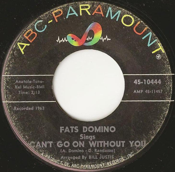 Fats Domino : There Goes (My Heart Again) (7")