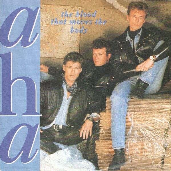 a-ha : The Blood That Moves The Body (7", Single, Adr)