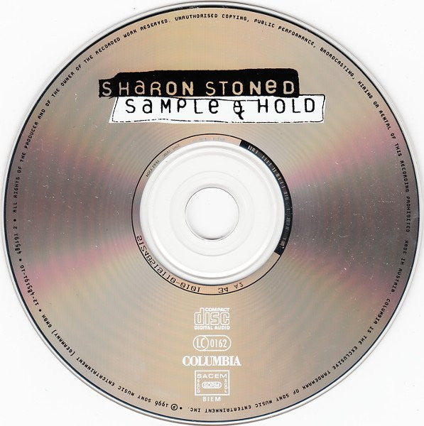 Sharon Stoned : Sample & Hold (CD, Album)