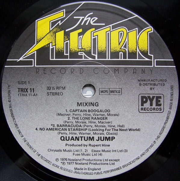 Quantum Jump : Mixing (LP, Album)