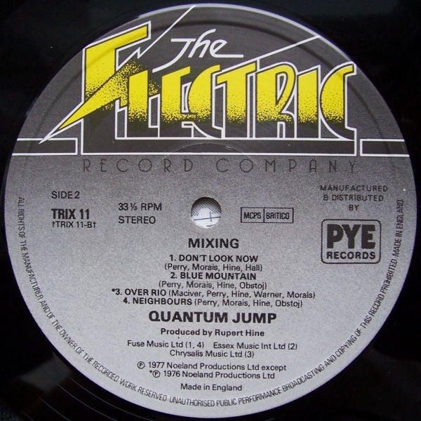 Quantum Jump : Mixing (LP, Album)