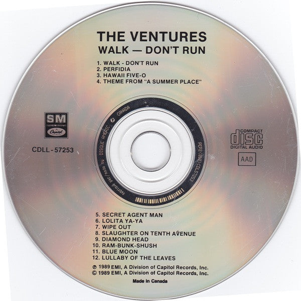 The Ventures : Walk - Don't Run: The Ventures All-Time Greatest  Hits (CD, Comp)