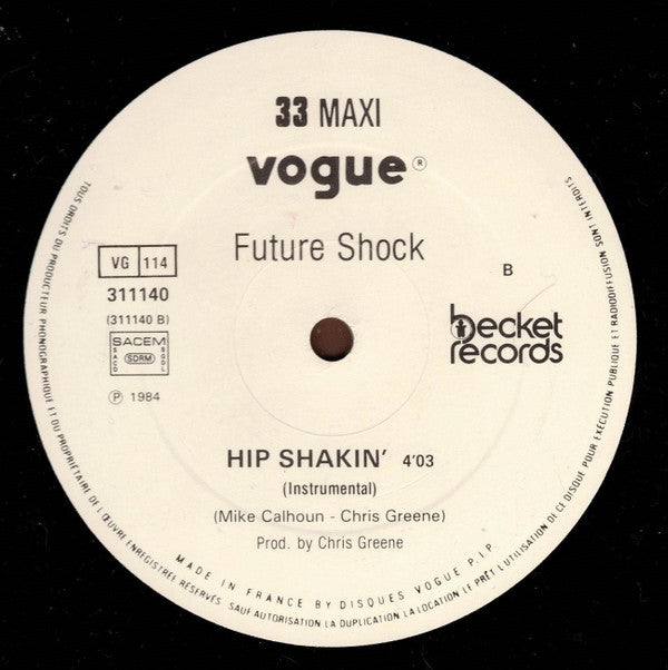 Future Shock (4) : Hip Shakin' (12")