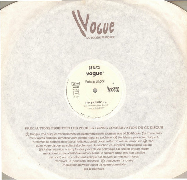 Future Shock (4) : Hip Shakin' (12")