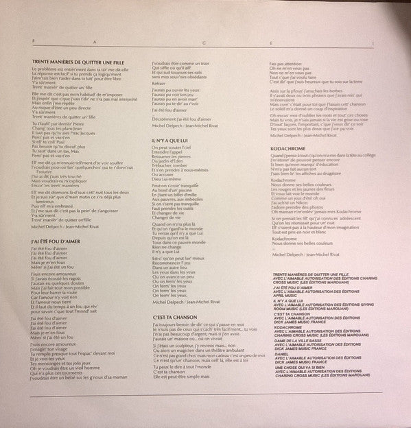 Michel Delpech : 5000 Kilomètres (LP, Album)