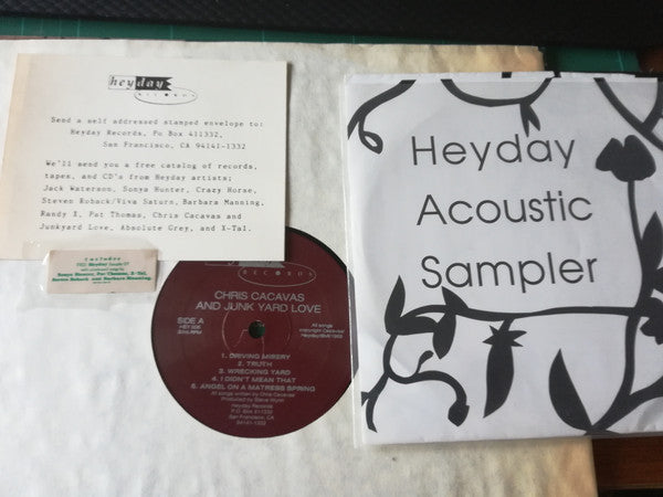 Chris Cacavas And Junk Yard Love* : Chris Cacavas And Junk Yard Love (LP, Album)